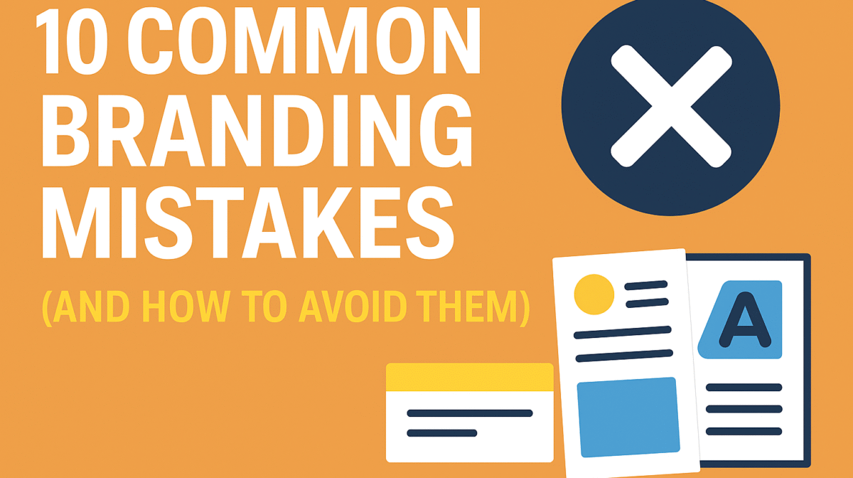 10 Common Branding Mistakes (and How to Avoid Them)