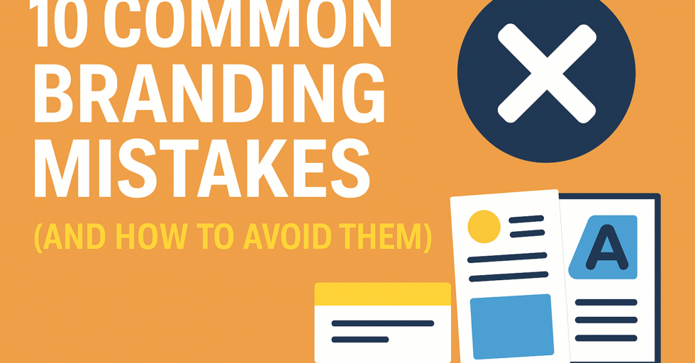 10 Common Branding Mistakes (and How to Avoid Them)