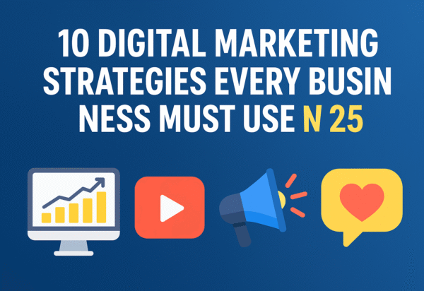 10 Digital Marketing Strategies Every Business Must Use in 2025
